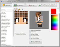 Screenshot von Minecraft Skin Editor 1.0.