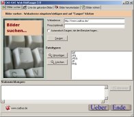 Screenshot von Web BildSauger 2.3.